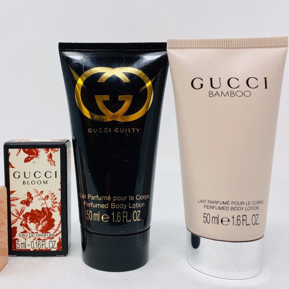 Gucci Skincare Gucci Lotion Guilty And Bamboo Gucci Bloom Poshmark